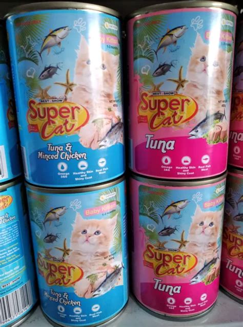 Supercat Kaleng Baby Kitten Tuna All Varian Gr Makanan Basah