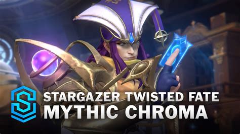 Stargazer Twisted Fate Mythic Chroma Wild Rift Skin Spotlight YouTube