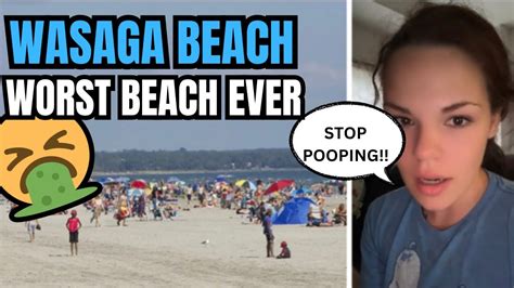 Wasaga Beach Poop Crisis The Worlds Worst Beach Woman Blames