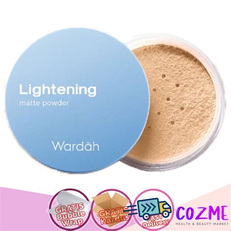 Wardah Lightening Matte Powder Loose Powder 20gr Shopee Malaysia