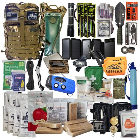 Pre Packed Bug Out Bag 72 Hour Survival Kit For 2
