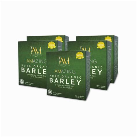 5 Boxes Of Amazing Pure Organic Barley Powdered Drink Mix From