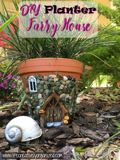 Here S How To Make A Sweetly Whimsical Diy Fairy House Planter From A