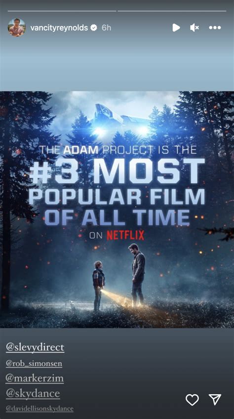 Ryan Reynolds’ The Adam Project Just Hit A Major Netflix Milestone, See How The Star Celebrated ...