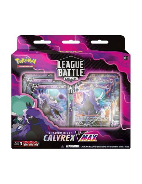 Pok Mon Tcg Calyrex Vmax League Battle Deck Shadow Rider Ingl S