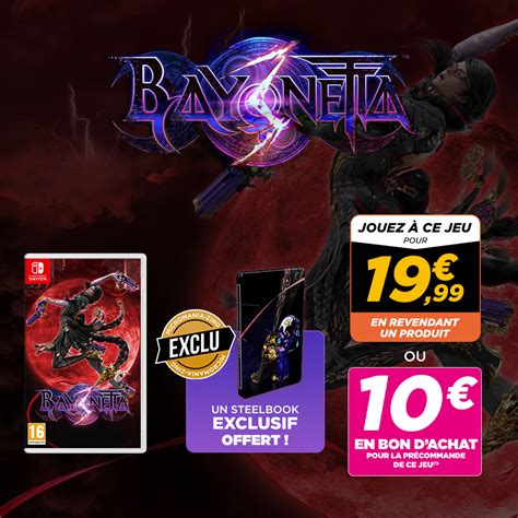 Micromania Zing on Twitter Pour la précommande de Bayonetta 3