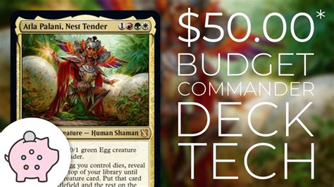 Atla Palani Nest Tender Edh Budget Deck Tech 50 Egg Tribal Combo