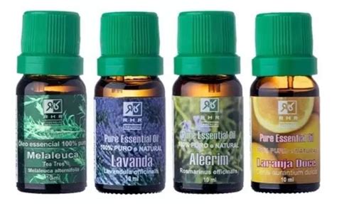 Kit De Aceites Esenciales De Rbol De T Lavanda Romero Y Naranja