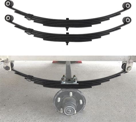 Gtouse 2 Pack Trailer Leaf Springs3000lb Capacity Double