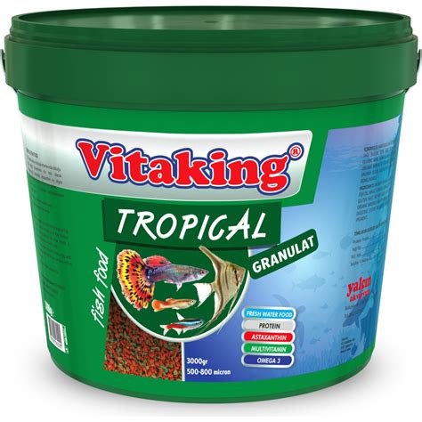 Tropical Granulat Lepistes Kılıç Melek Tetra 3 kg Kova Balık Fiyatı