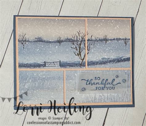 Vellum Hacks and Scenic Paper Idea! - Confessions of a Stamping Addict