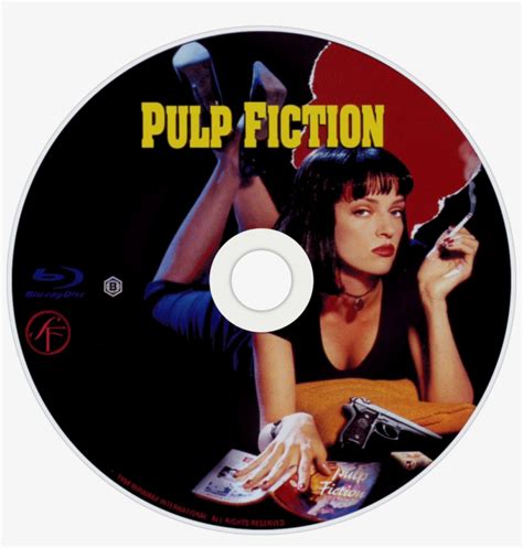 Pulp Fiction Bluray Disc Image Pulp Fiction Blu Ray Disc Transparent