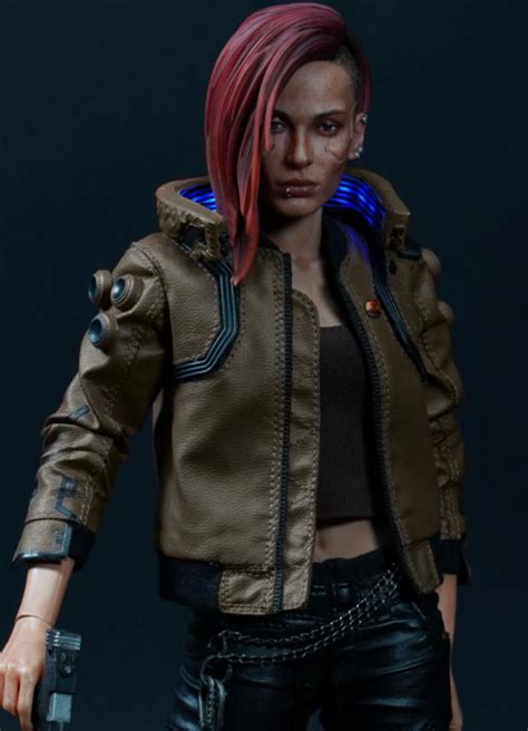 Cyberpunk 2077 V Female Leather Jacket Celebrity Jackets