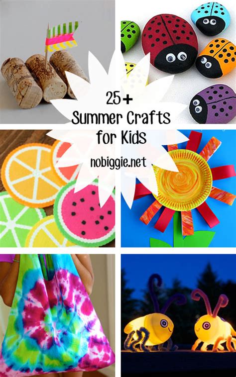 25+ Crafts for Kids | NoBiggie