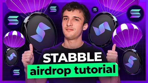 Stabble Airdrop Tutorial Solana Ecosystem Airdrops Youtube