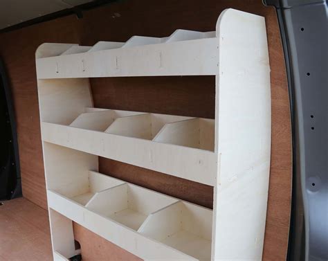 Plywood Van Racking Shelving Vauxhall Vivaro L Lwb Driver