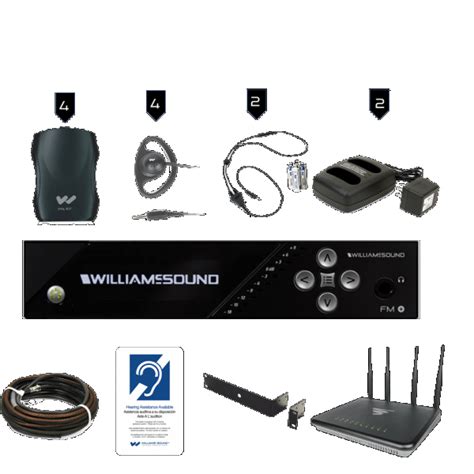 Williams AV FM 557 PRO WAP FM Plus Large Area Dual FM And Wi Fi