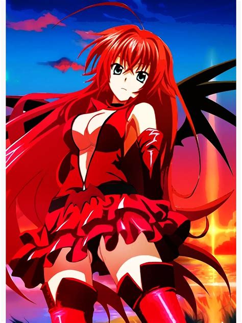 Sexy Rias Gremory Anime Hentai Poster For Sale By Paleleart Redbubble