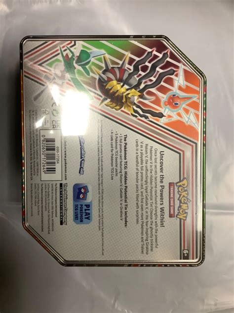 Fast Shipping Pok Mon Tcg Hidden Potential Tin Gallade V Ebay