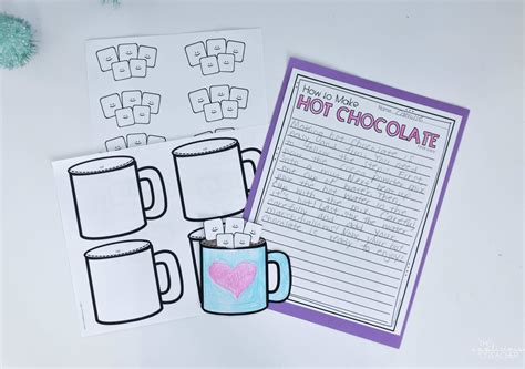 How To Writing How To Make Hot Chocolate Writing Activity And Craft The Applicious Teacher