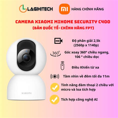 Camera Thông Minh Xiaomi C200 C300 C400 AW200 AW300 Bản Quốc Tế