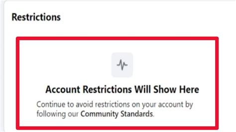 Fix Facebook Account Restrictions Will Show Here Problem Facebook