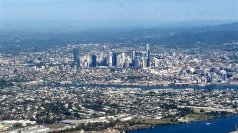 Australia Brisbane From The Air Photograph By Jeffrey Shaw Fine Art