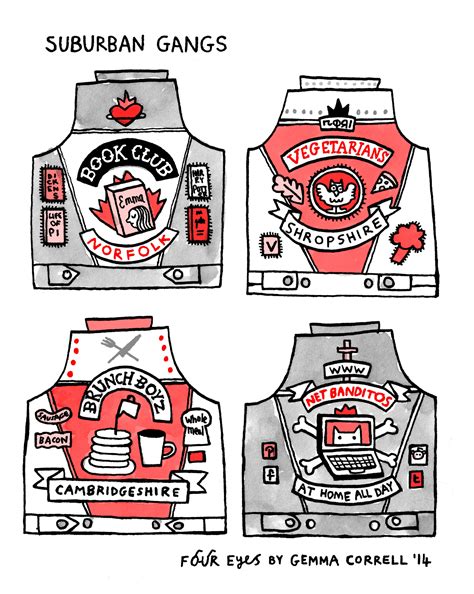 suburban gangs | by gemma correll | More Comics! | Medium