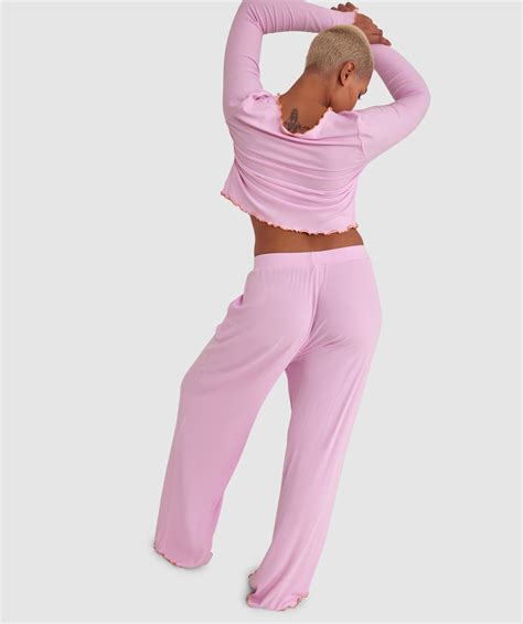 Bras N Things Chelsea Long Pant Pale Pink 01435101