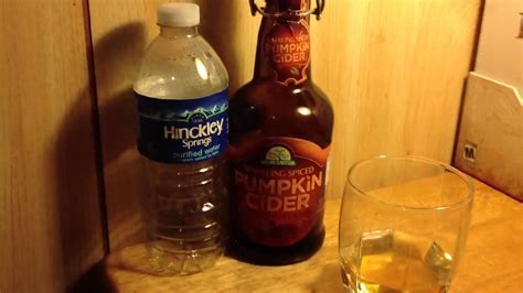 Natures Nectar Sparkling Spiced Pumpkin Cider YouTube