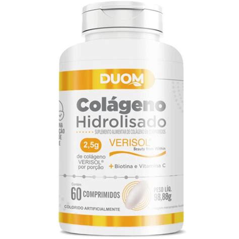 Colageno Verisol G Vitamina C E Biotina Comprimidos Duom