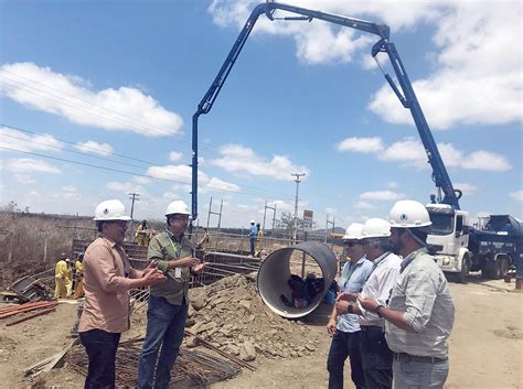 Taís Paranhos Compesa intensifica trabalho para levar água do Rio São