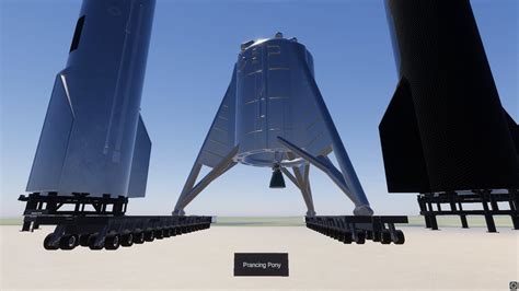 Highway To Starbase Rolling Back Starhopper In Starbase Simulator