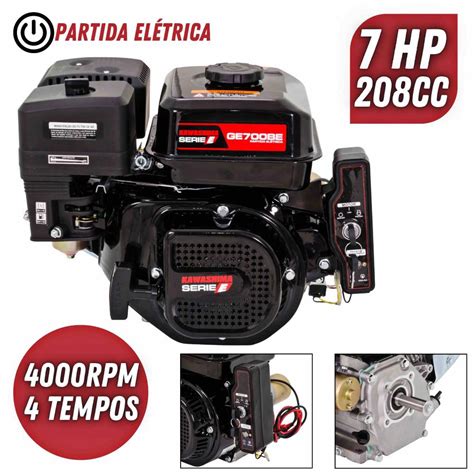 Motor Estacion Rio Kawashima Gasolina Ge Be Hp T Cc Alto