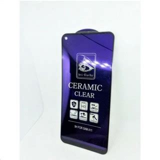 Jual Anti Gores Ceramic Blue Matte Anti Radiasi Full Cover Anti Pecah Infinix Hot Play Hot