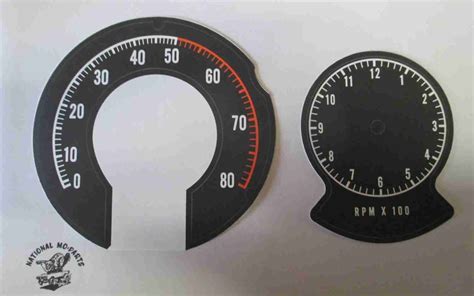 1968-70 B Body Rallye Tic Toc Tach Decal – National Mo-Parts
