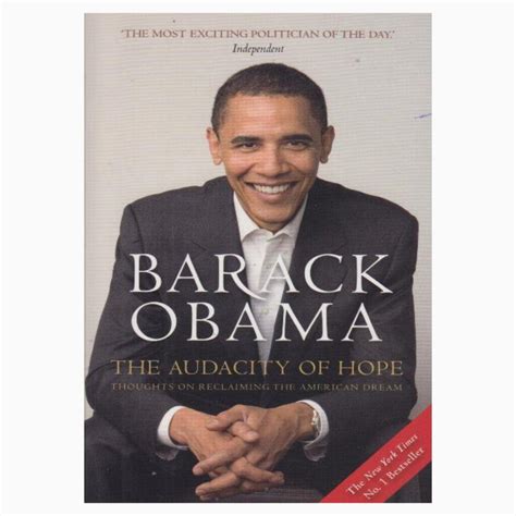 The Audacity Of Hope Thoughts On Reclaiming The American Dream By Obama Barack Kibanga Books