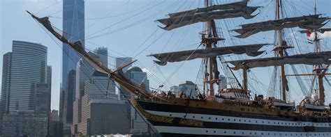 El Buque Escuela Italiano Amerigo Vespucci Visita Puerto Vallarta Por