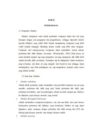 Distilasi Fraksionasi PDF