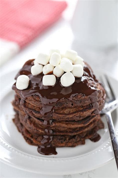 Hot Chocolate Pancakes Handle The Heat