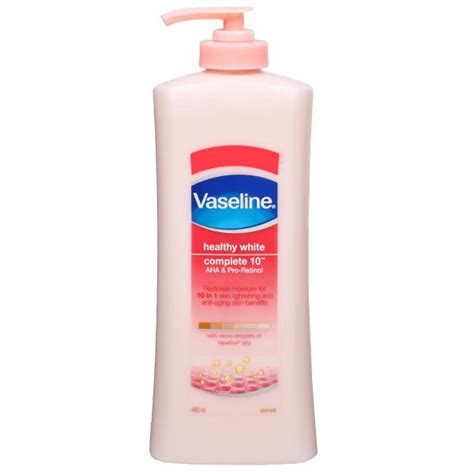 Buy Vaseline Healthy White Com 10 Lotion 400 Ml Online At Best Price In India Flipkart Health