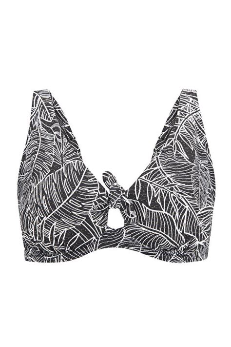 Foresta Knot Balen Bikini Üstü PLZSENZE IY SYH Siyah Penti