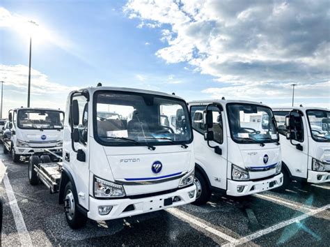 Llegan 20 camiones eléctricos FOTON a Italia | Revista TyT
