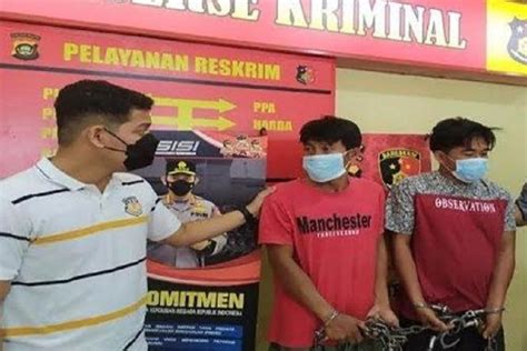 Polisi Tangkap 2 Pemilik Senpi Rakitan Yang Tengah Asyik Pesta Narkoba