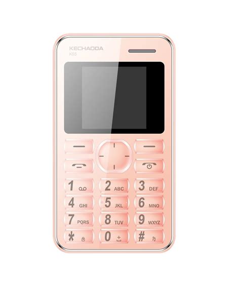 Kechaoda K55 1 44 Inch QQVGA Display Slim Card Size GSM Single SIM