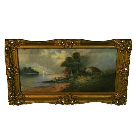 19th Century Hudson River Valley Landscape Painting For Sale at 1stDibs