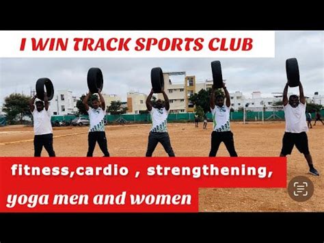 I WIN TRACK SPORTS CLUB Fitness Cardio Strengthening Yoga Tirupur