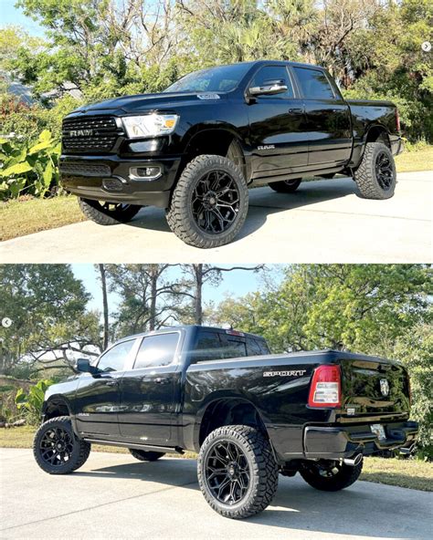 Dodge Ram With 2210 Wheels 4P83 Gen 3 4PLAY Wheels