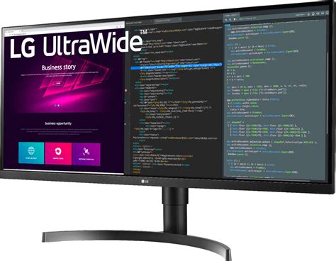 Best Buy: LG 34” IPS LED UltraWide WQHD Monitor with FreeSync and HDR ...