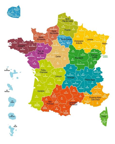 la carte definitive des regions de france adoptee lassemblee